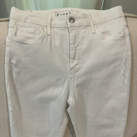 Frank & Eileen Women's White Sligo Ankle Jeans - Picture 6 of 12
